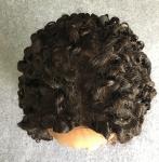 Customized Length Lace Front Human Hair Wigs Natural Black For Black Women