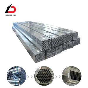 Wholesale 150*150*3mm 6m Length Hot Dipped Galvanized Carbon Steel Square Tube /Pipe for Construction Material from china suppliers