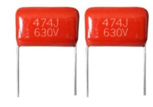 Wholesale Durable 0.47uF Metallised Polyester Capacitors , Anticorrosive Poly Film Capacitor from china suppliers