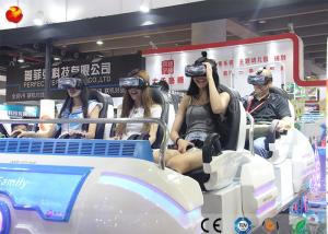 Wholesale 6 Seats 9D VR Cinema With High Definition Immersive Glasses / Real Experience Effect from china suppliers