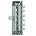 IP65 Waterproof Cable Junction Box 80*250*70mm 6 Ways UK2.5B Din Rail Terminal