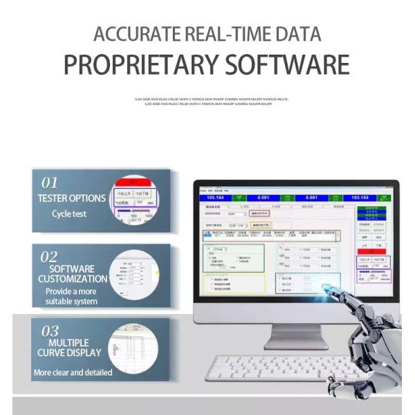 PC Display Servo Steel Bar Tensile Strength Universal Testing Machine With ASTM