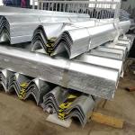 Customized Hot Dipped Galvanized Two Wave Steel Highway Guardrail For Roadway