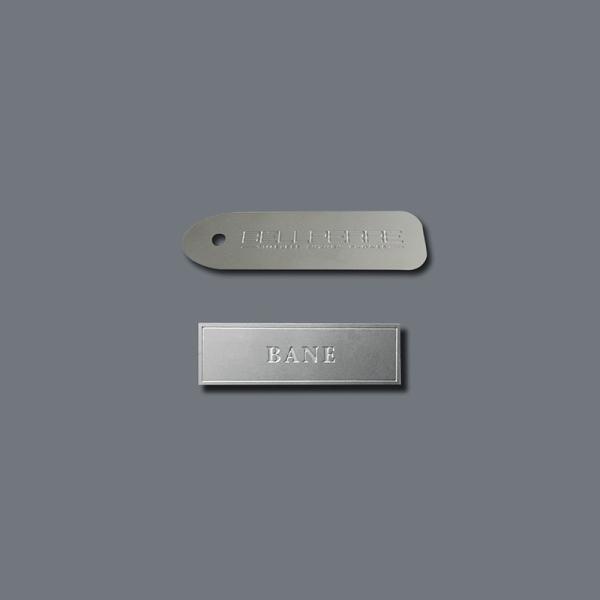 Wholesale High Quality China Personalized Aluminum Etching Badge manufacturer from china suppliers