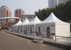 Wholesale Advertising Aluminum Pagoda Tent Flame Retardant 100 Km / H Wind Loading from china suppliers
