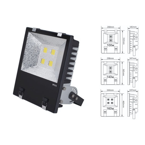 Wholesale IP65 outdoor reflector holofote 140W led flood light from china suppliers