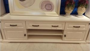 Wholesale Moisture - Proof European Contemporary Furniture White TV Cabinet With Six Drawers from china suppliers