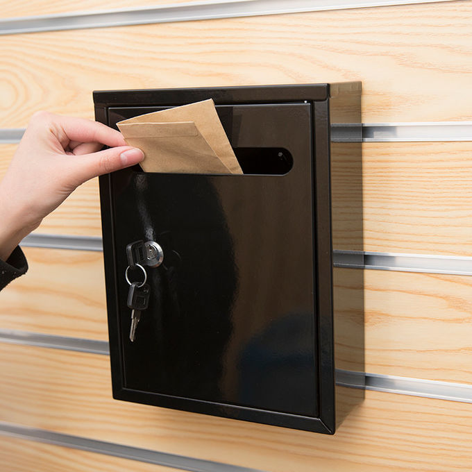 Durable High Strength Waterproof Residential Steel Mailbox Wall Mounted Letterbox