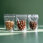 BPA-Free Vacuum Sealer Bags with Window - Airtight Food Storage for Nuts & Dried