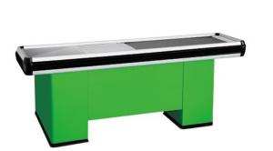 Wholesale Supermarket Conveyor Belt Checkout Counter With Powder Coating Surface Treatment from china suppliers