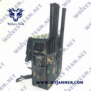 Wholesale 5.8G WiFi RF Backpack Signal Jammer 90W GSM DCS Anti Terrorism from china suppliers