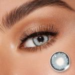 ODM 2 Tone Natural Looking Ocean Sky Gray Contact Lens Private Label 14.0mm