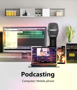 Wholesale Cardioid Noise Cancelling Microphone For Recording 20mm*166mm from china suppliers