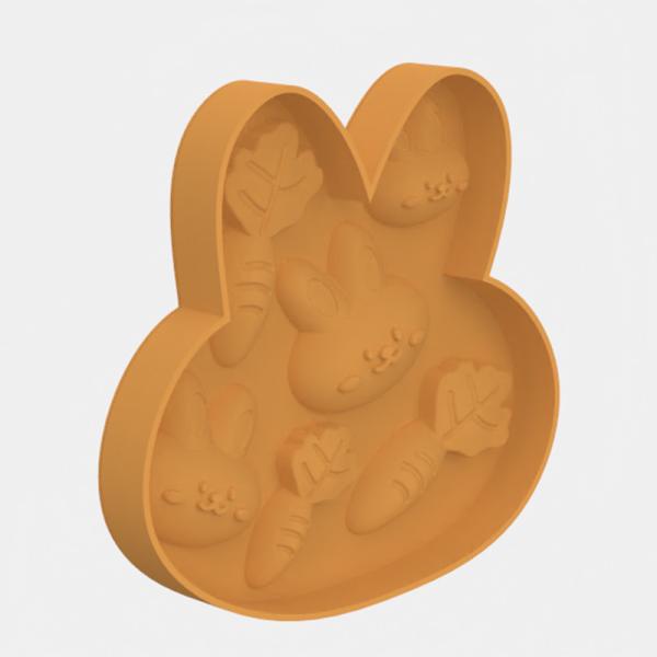 Silicone Baby Fruit Food Feeder Tray Container Ice Cube Tray Maker for Homemade