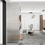 Frosted Laminated Glass Partition Office Tempered Glass Room Divider