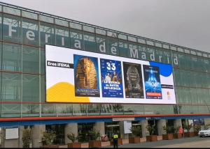 Wholesale Advertising P16 Grill Led Display Outdoor High Resolution Mesh Media Facade Led Video Wall from china suppliers