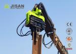 CE Certified Hydraulic Sheet Pile Vibratory Hammer For Excavator Sheet Pile