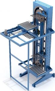 Wholesale Chain Plate Vertical Sorter Carton Conveyor System Payload 50Kg from china suppliers