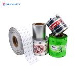 Clear PP PS PET PE Laminated Film Roll Plastic Cup Sealing Roll Film