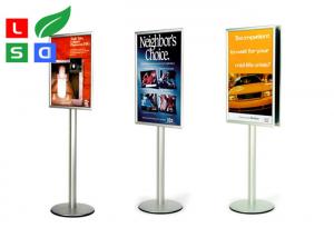 Wholesale Freestanding LED Poster Stand 594x841mm Portable Sign Stands from china suppliers