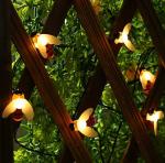 PVC 4 Inches 30LEDs Honey Bees Animal Shaped Solar Garden Lights