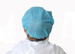 Non Woven Disposable Surgical Caps Biodegradable Disposable Blue Color