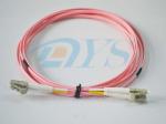 Fiber Optic Pink LC-LC Duplex Patch Cord 3 Meters / Fiber Optic Jumper