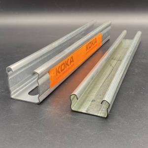Wholesale Construction Material Galvanized Steel Strength Strut Channel from china suppliers