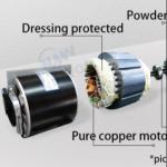 Pure Copper Motor 3200m3/H Cross Flow Door Air Curtains For Shopping Mall