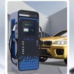 Capacity DC 120KW 240KW CCS2 Cable Level 3 Electric Vehicle Charging Station for