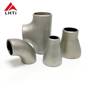 Wholesale Gr12 Pickled Long Radius 90 Degree ASME B16.9 Titanium Elbow from china suppliers