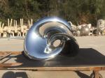 Metal Large Outdoor Sculpture Flower 2.8 Meter Length For Hotel Decoration