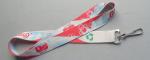 Customized Logo Breakaway Neck Lanyard , Custom Key Lanyards For Decoration