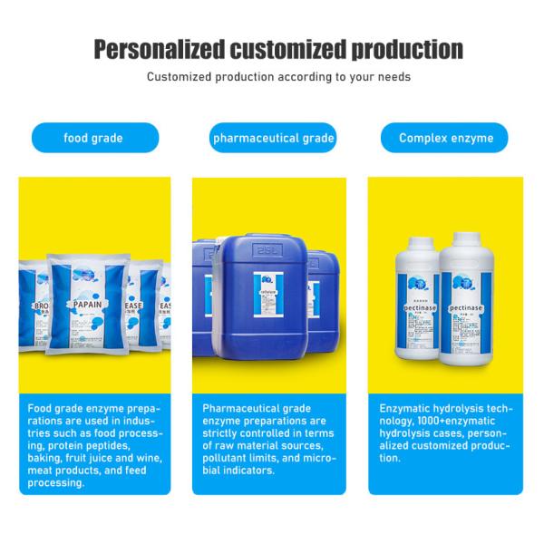 Bromelain Enzyme Powder 2400GDU Protease Manufacturers Enzyme Preparations Have Price Advantages