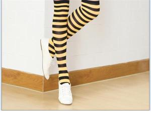 Wholesale 2015 Fashion stripe patterned design cozy polyester long stockings for ladies from china suppliers
