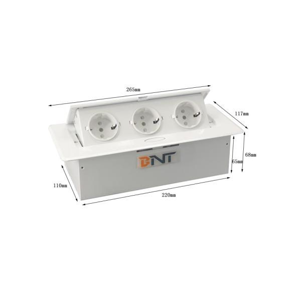 Wholesale 240V 16A Hotel Lighting Aluminum Alloy Pop Up Socket from china suppliers