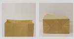 Food Packaging Square Bottom Paper Bags Oil And Stain Proof