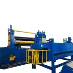 4mm Thickness Metal Slitting Line Hydraulic Decoiler 120mm Shaft