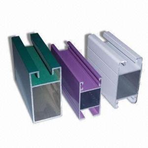 Wholesale Alloy 6063 Extrusions commercial aluminum doors profiles For decoration from china suppliers