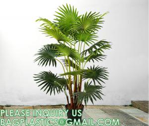 Wholesale Artificial Paradise Palm Tree 3Feet Fake Tropical Palm Tree, Faux Plants in Pot for Indoor Outdoor House Home from china suppliers