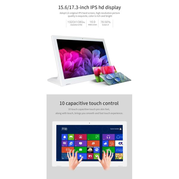 17 Inch Poe NFC L-style Desktop Restaurant Ordering Android Tablet PC for POS Retail