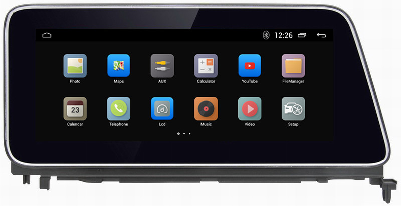 Ouchuangbo car radio gps 4 Core CPU android 6.0 for Lexus RX270 350 450 with gps USB WIFI wifi Bluetooth SWC