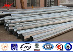 Wholesale 25FT 2.5mm Thickenss Hot Dip Galvanized Steel Pole Philippines NEA Standard from china suppliers
