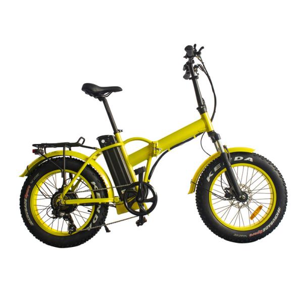 Ladies Electric Mini Folding Bike Lithium Battery 48V 10.4Ah E-Bike 55km H For