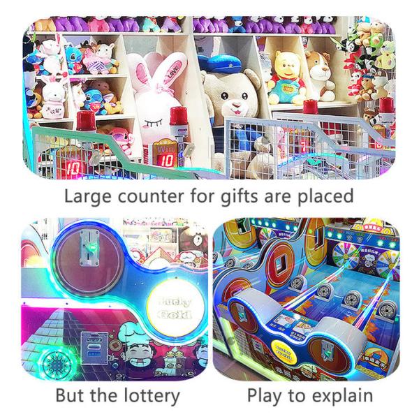 Lucky Gold Commercial Booth Game In Redemption Equipment