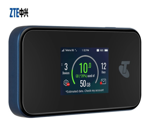 MU500 for ZTE 5G Wifi Pro Enabled Devices 4500mAh Battery 2.4 Inch Colour Touch Screen Router up to 30 Devices