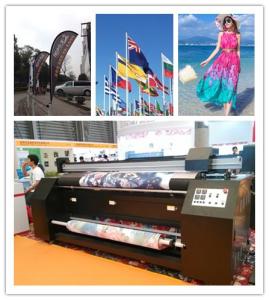 China Continuous Ink Digital Printing Machines For Fabrics , High Resolution on sale