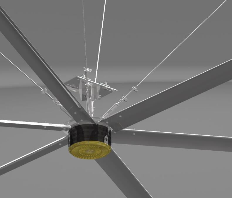 Wholesale 1.5KW 16FT Huge High Volume Low Speed Ceiling Fans from china suppliers