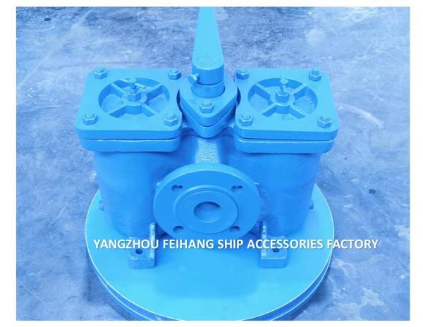 Marine Double Oil Filter And Duplex Crude Oil Filter AS16050-0.18/0.13 CB/T425