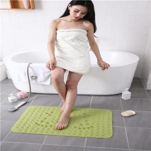 Wholesale Powerful Suck Cup Backing ODM Baby Bath Slip Mat PVC Bathroom Mat from china suppliers